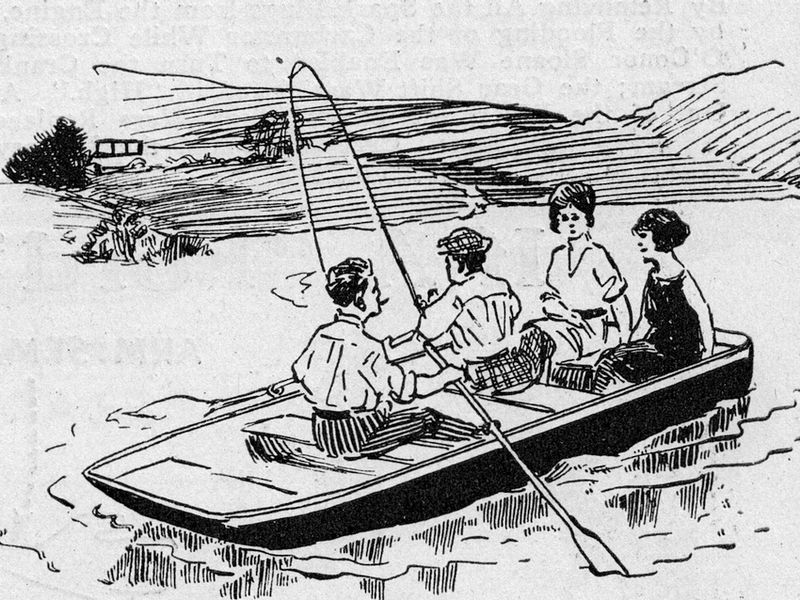 Illustration for article titled This Ingenious Car From 1923 Turned Into a Boat